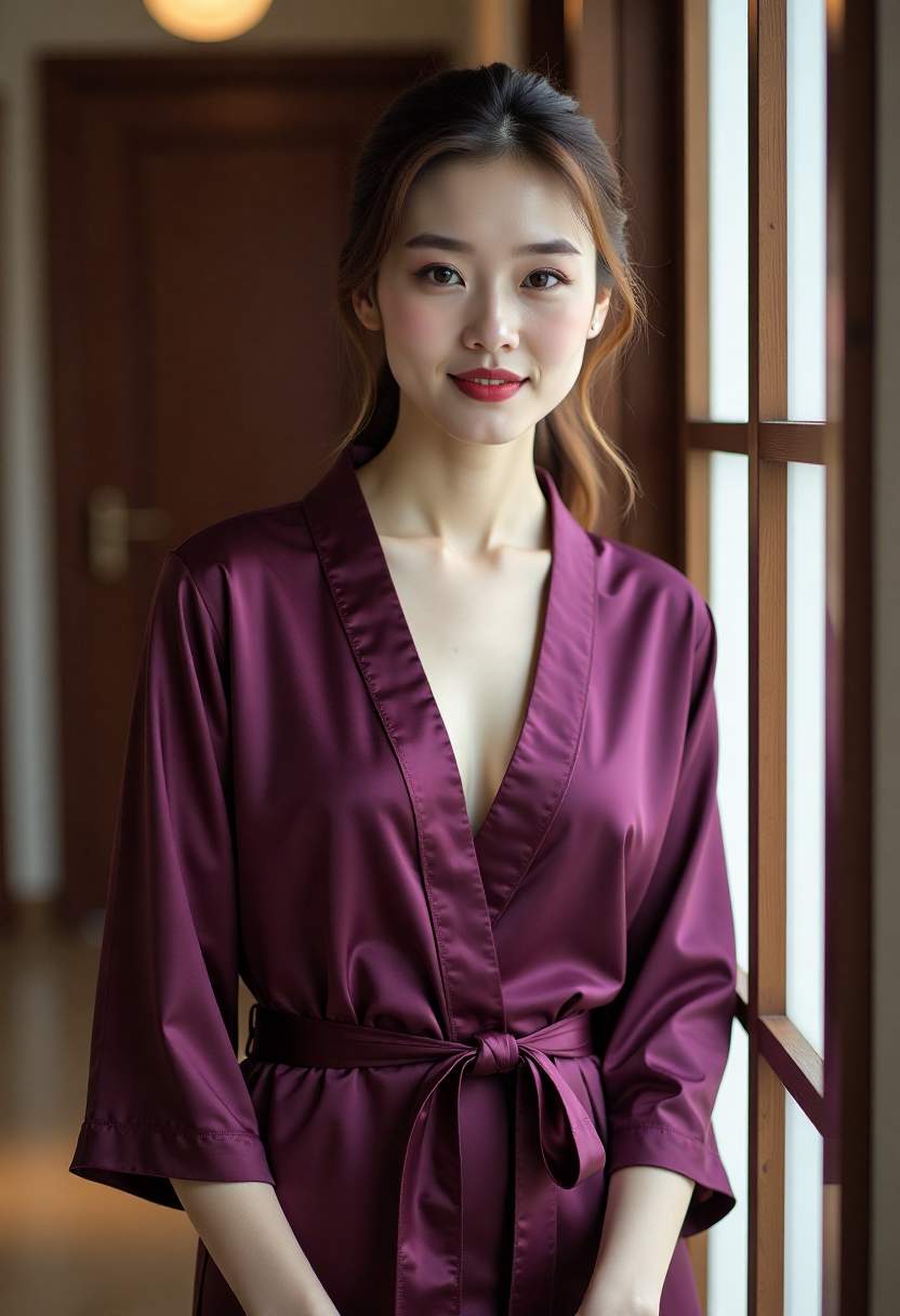 游轮走廊与舱门